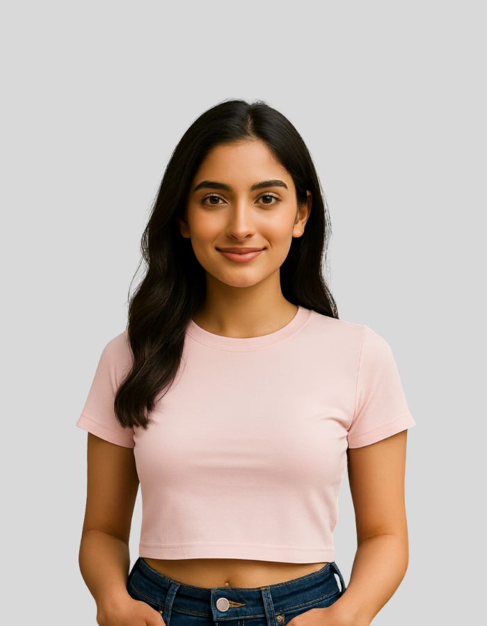 Baby Tee - Light Baby Pink