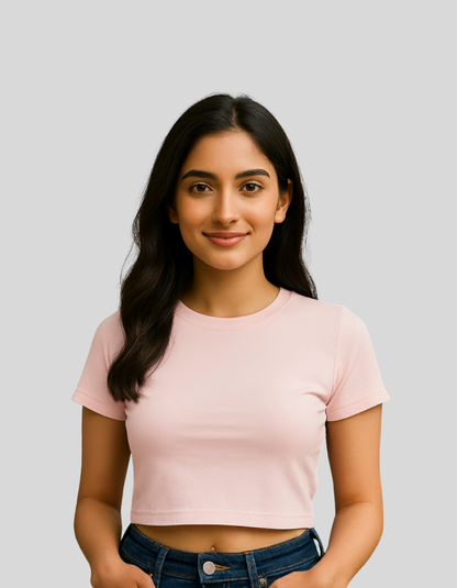 Baby Tee - Light Baby Pink