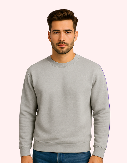 Unisex Sweatshirt - Grey Melange