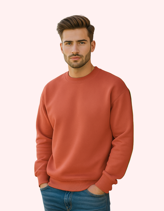 Unisex Sweatshirt - Coral