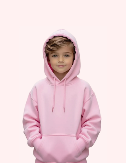 Kids Hoodie - Baby Pink