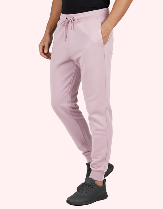 Unisex Joggers - Light Baby Pink