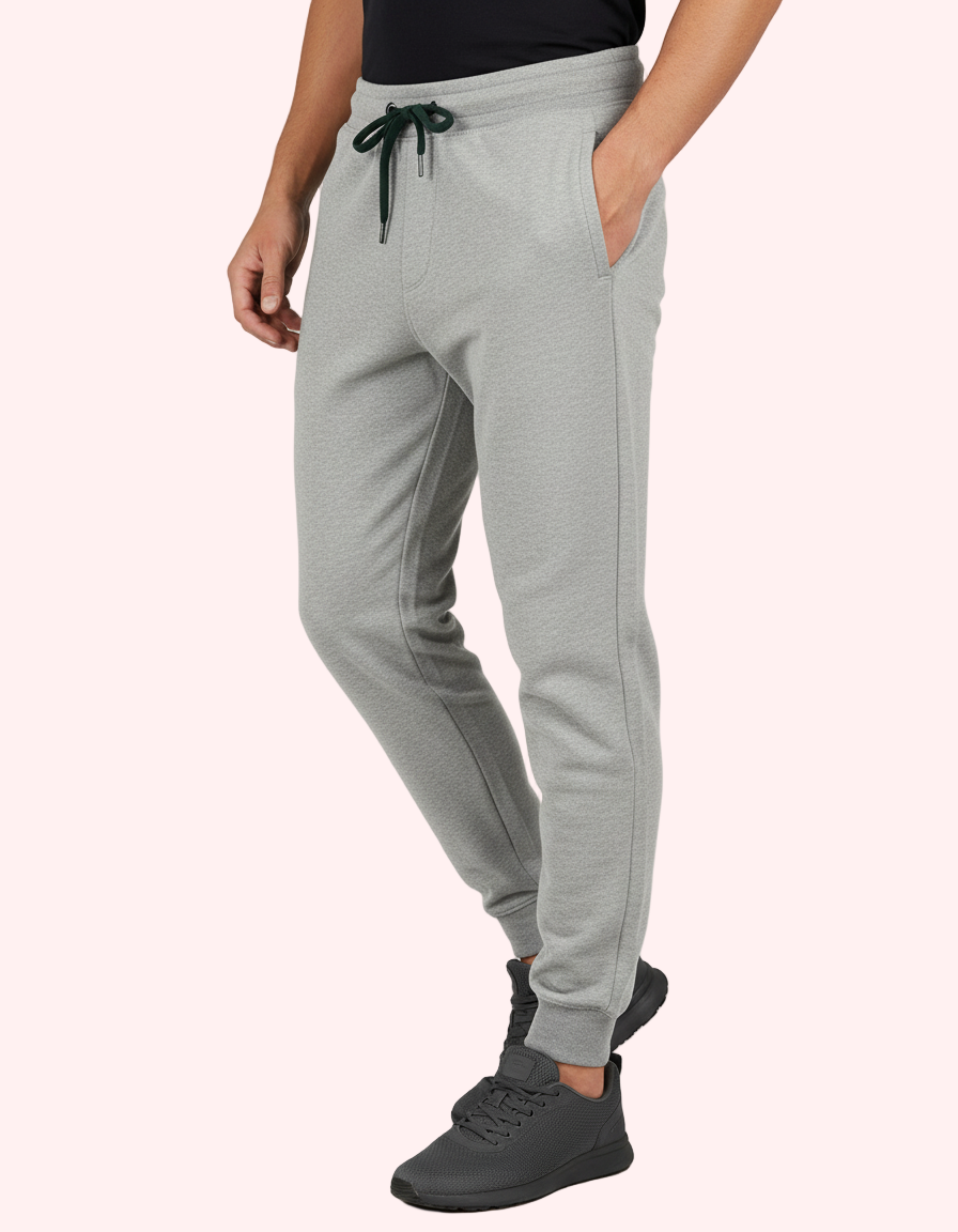 Unisex Joggers - Grey Melange