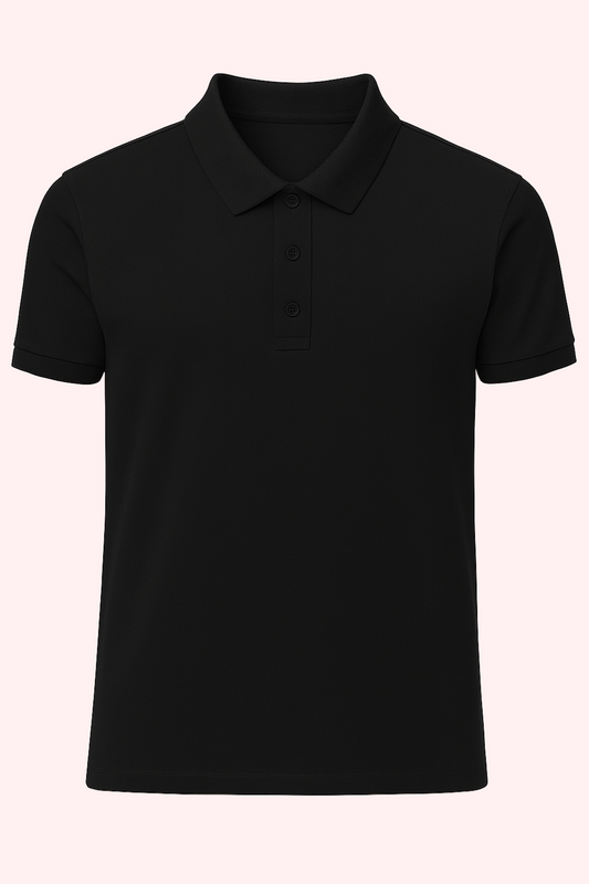 Men's Polo - Black