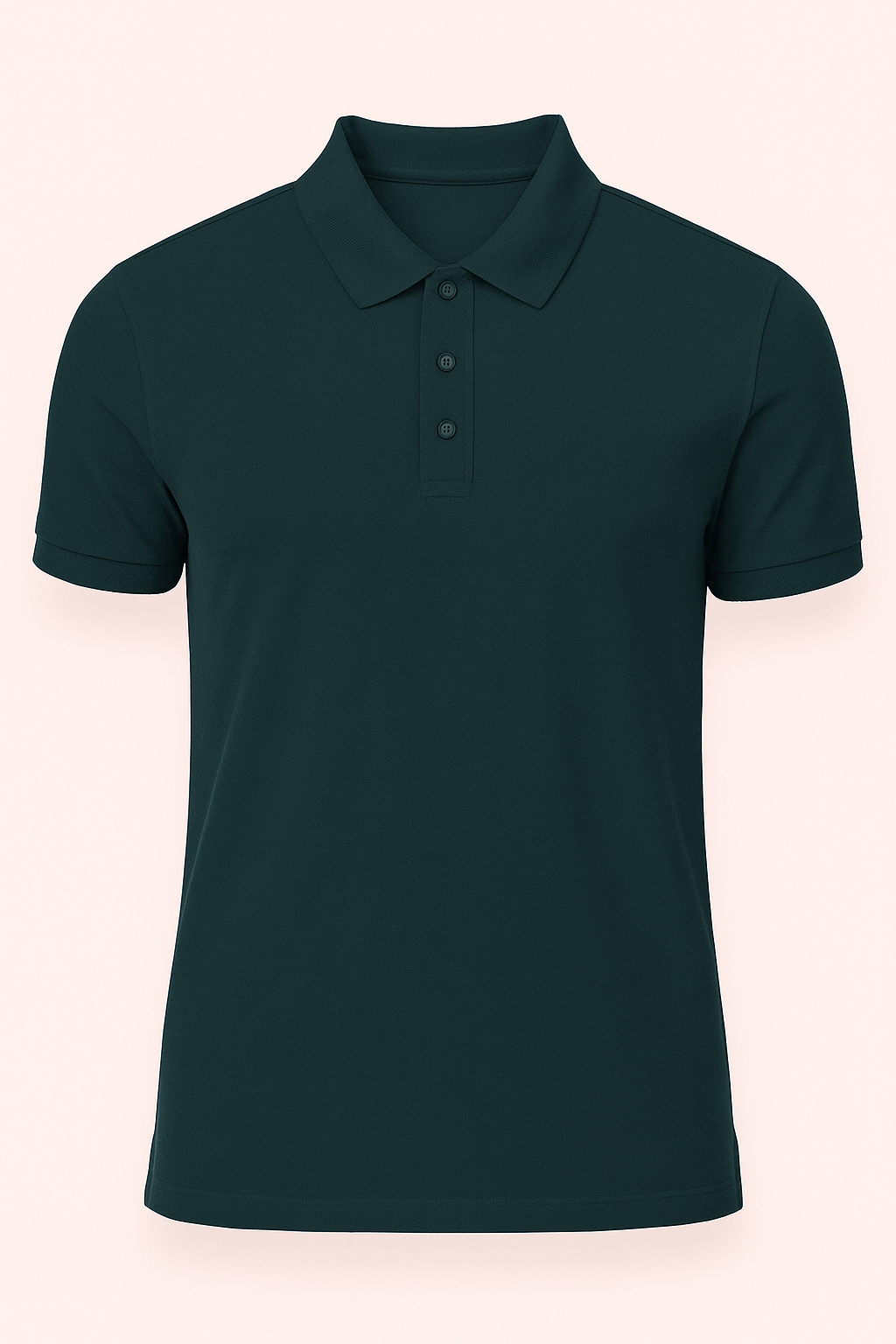 Men's Polo - Petrol Blue