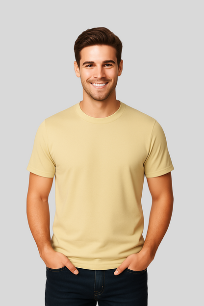 Unisex Supima T-Shirt - Beige