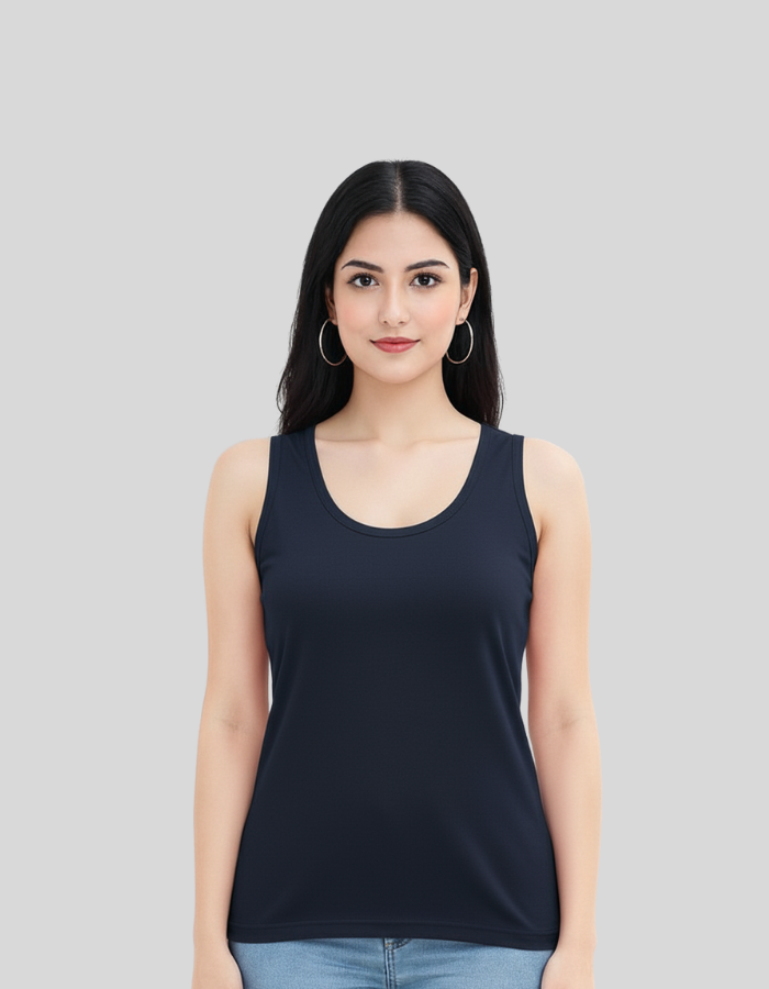 Women's Tank Top - Navy Blue