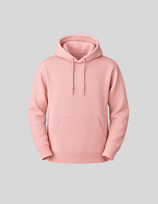 Unisex Hoodie - Light Baby Pink